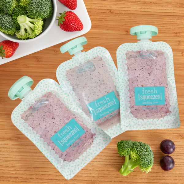 50 x - Reusable Baby Pouches